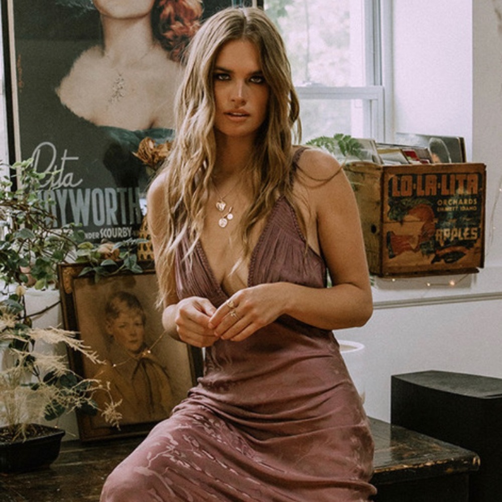 Spell & the Gypsy - Rosalie Slip Dress. Sz small. Sample tags in garment